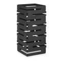 Black Matte Finish Square Multi-Level Riser Y94647