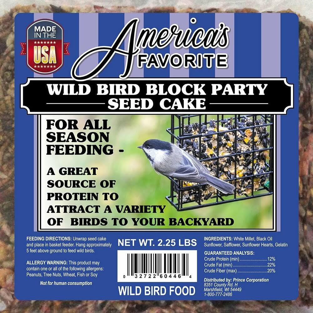 2.25 lbs Bird Seed Cake F63536