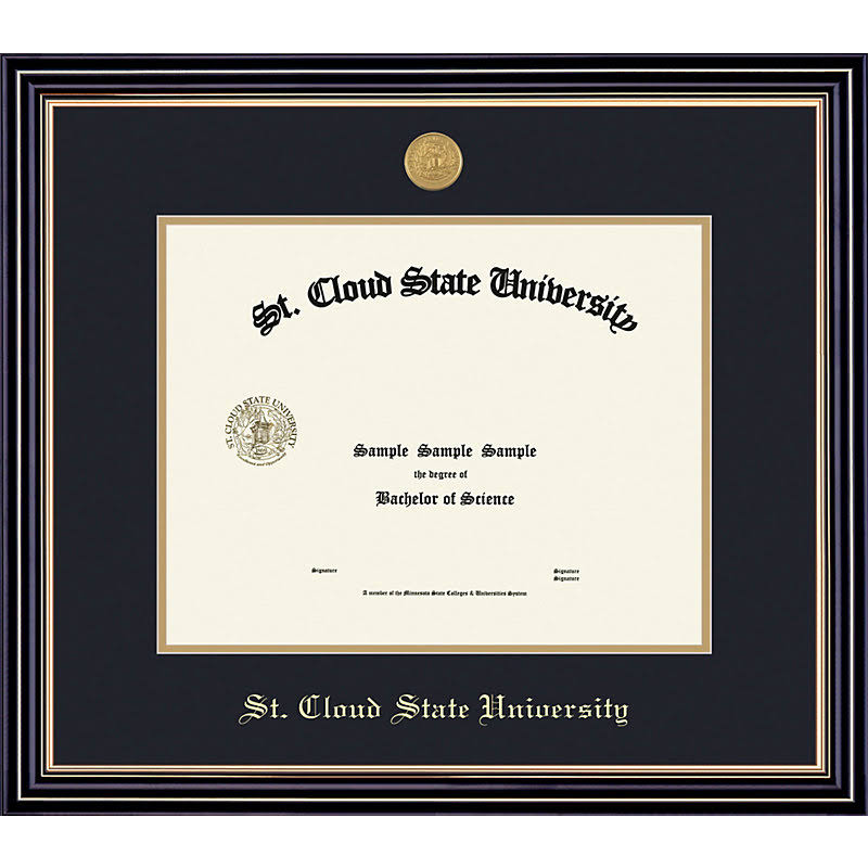 Black 8.5 x 11 Diploma Frame B144170