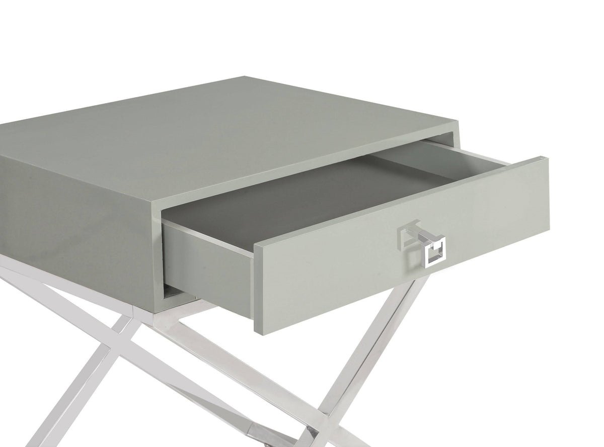 Grey Side Table Y7313