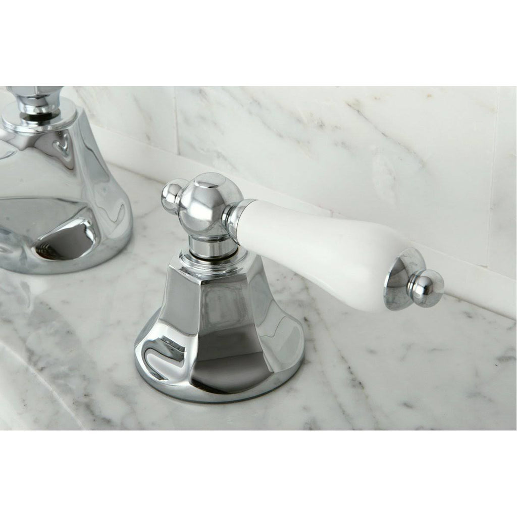 Antique Brass Widespread Bathroom Faucet V3395