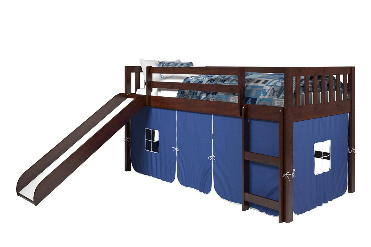 Cappuccino Low Loft with Zebra Tent Kit Y13267