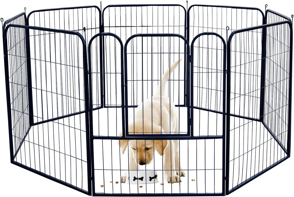 Dog Playpen Outdoor with Doors L447419