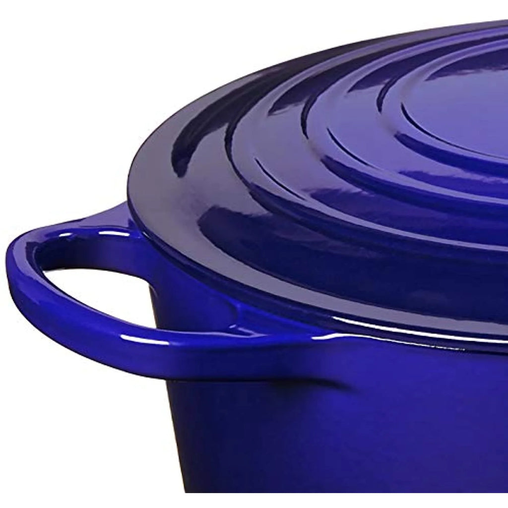 5.5 qt. Enameled Cast Iron Round Dutch Oven L3441