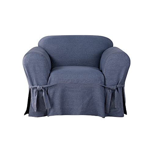 Indigo Cotton Sofa Slipcover A947045