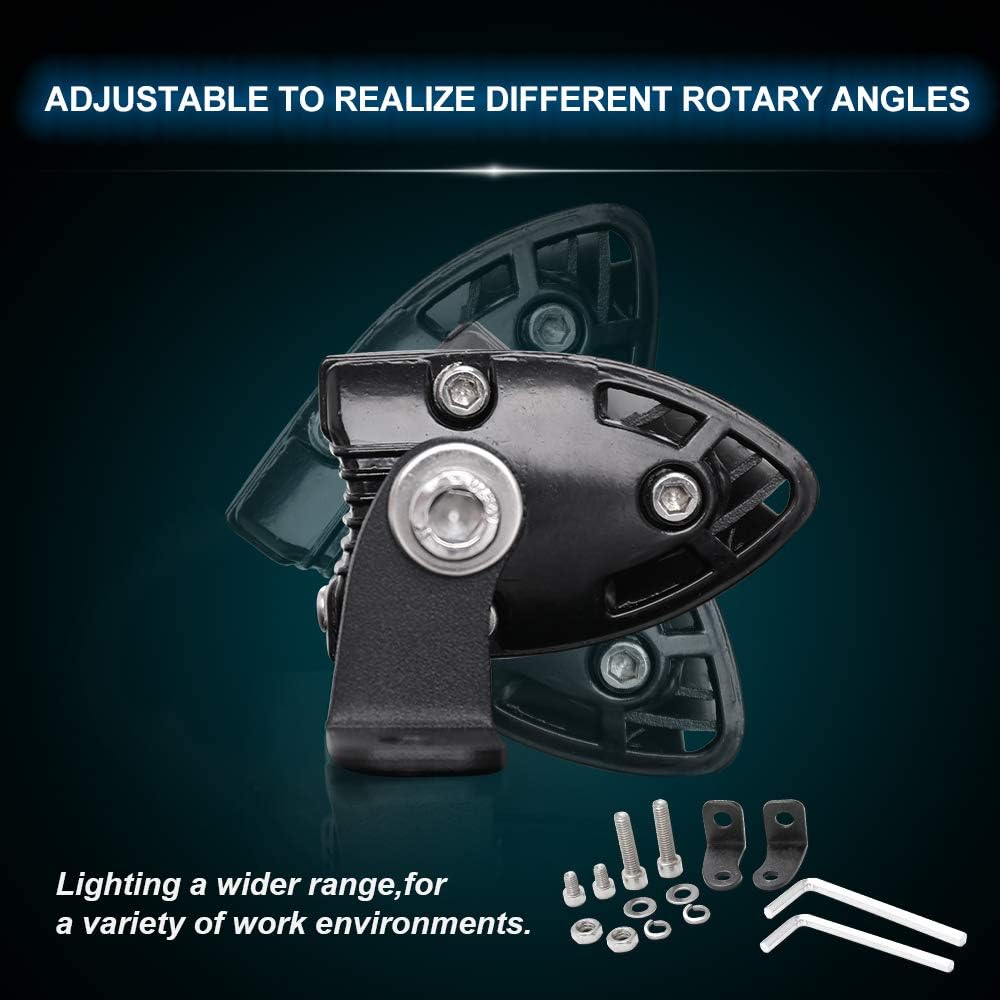 26 inch Single Row LED Light Bar Spot Flood Combo Beam 12V 24V Off Road Work Light W7934