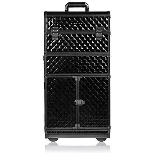 Gold Rolling Train Case Trolley Case B572286