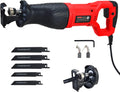 7.5 Amp Variable Speed Corded Reciprocating Saw, 5 Blades Included G8102