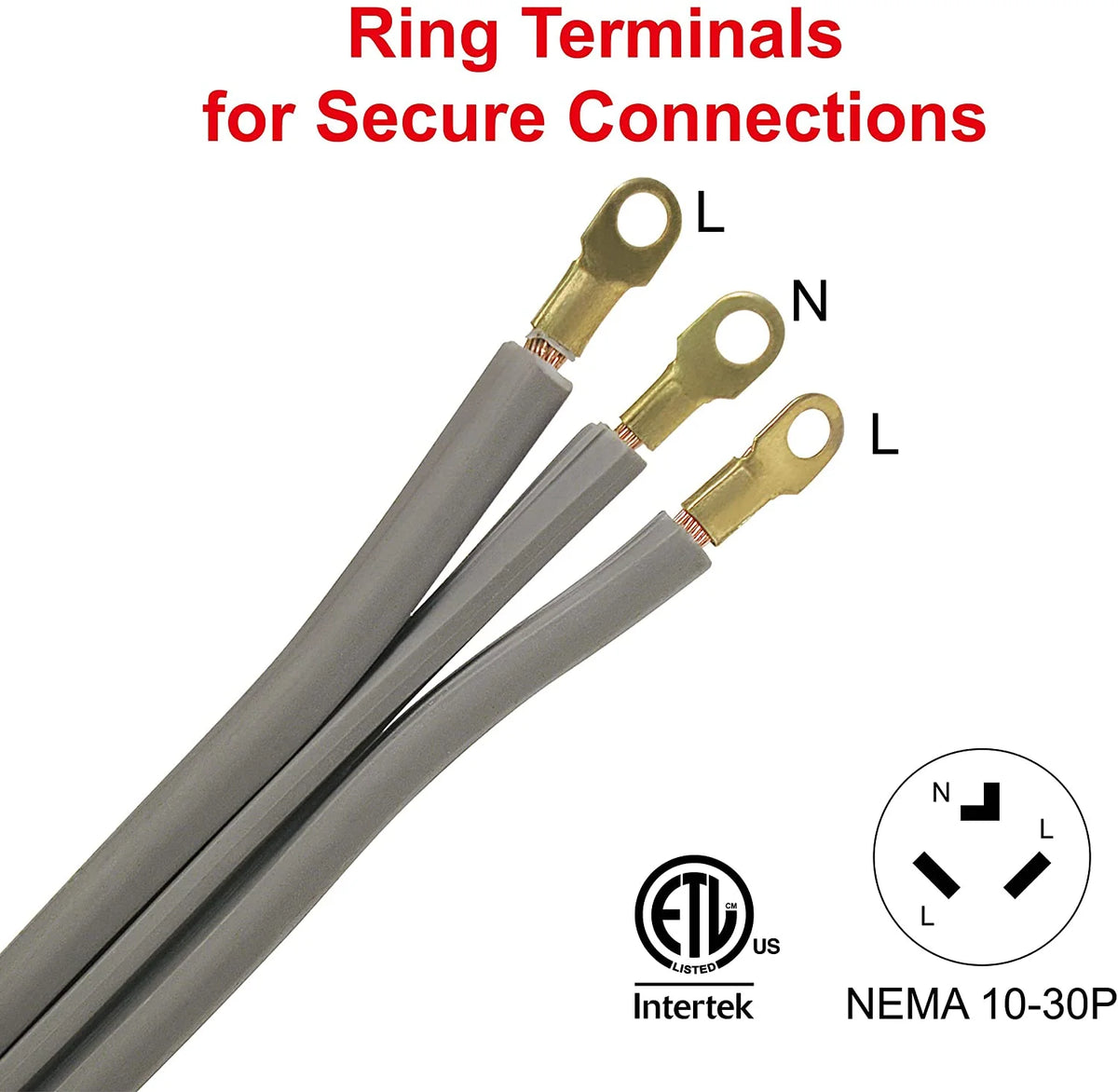 6 ft 10/3 SRDT 3-Wire 30 Amp Dryer Cord I6700