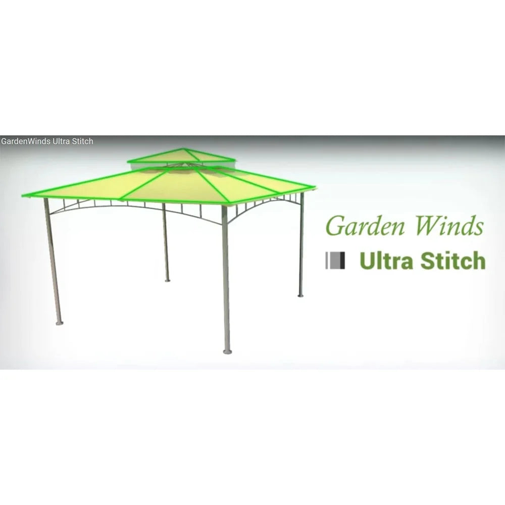 Cabana Blue Replacement Canopy Top Cover for Callaway Gazebo J34948