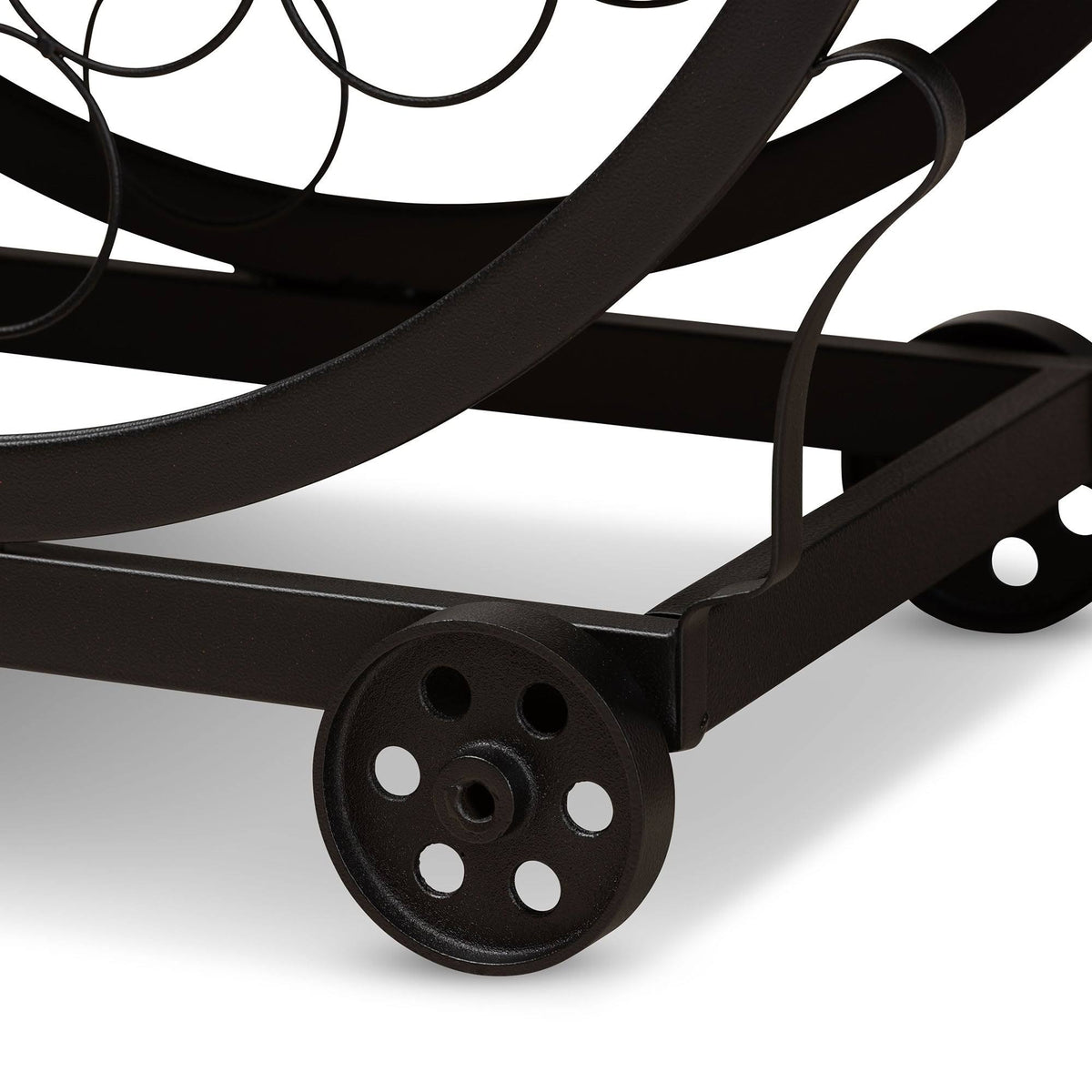 Industrial Dark Brown Cart Q23892
