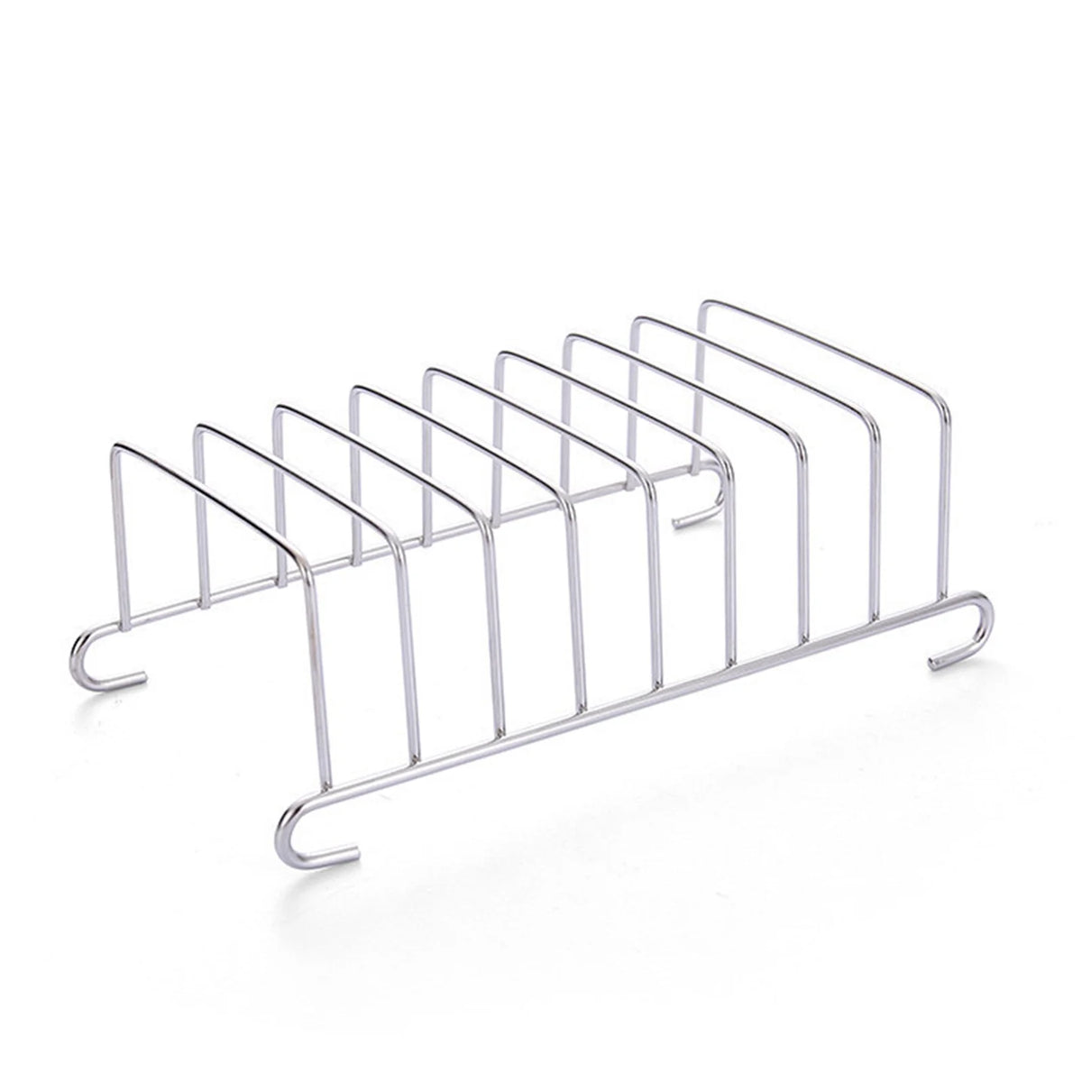 10Pcs Air Fryer Accessory Kit Frying Baking Pan Rack Pizza Tray Metal Holder Bread Bracket Cupcake Mould Set H63513