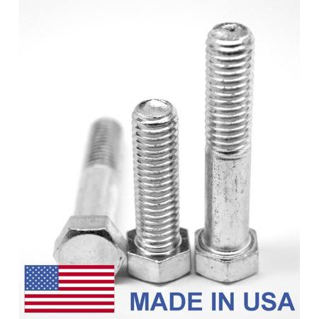 1/2 inch-13 x 2 1/4 inch Coarse Thread Grade 5 Hex Cap Screw, Zinc Plated Medium Carbon Steel, Pk 225 K953