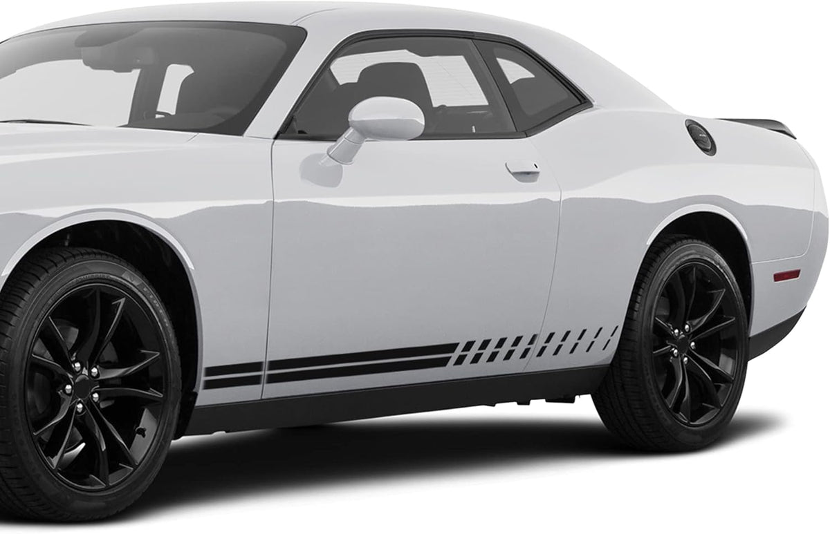 Black Vinyl Decals Pack of 2 W865702