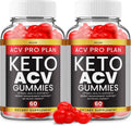 2 Pack ACV Keto Gummies Dietary Supplement 120 Gummies S44220