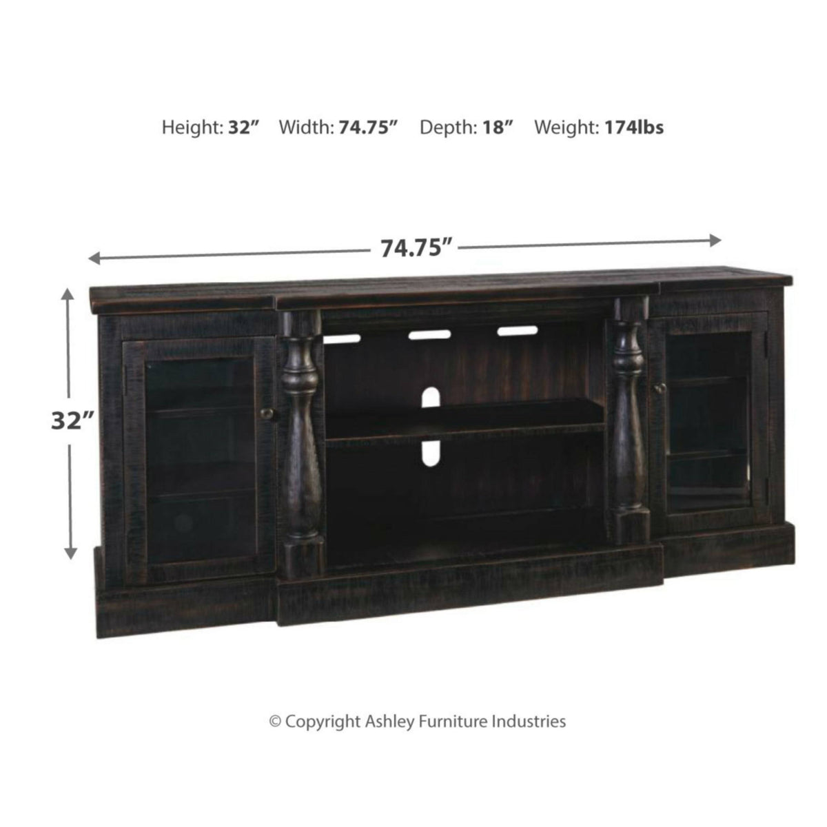 Black TV Stand E779994