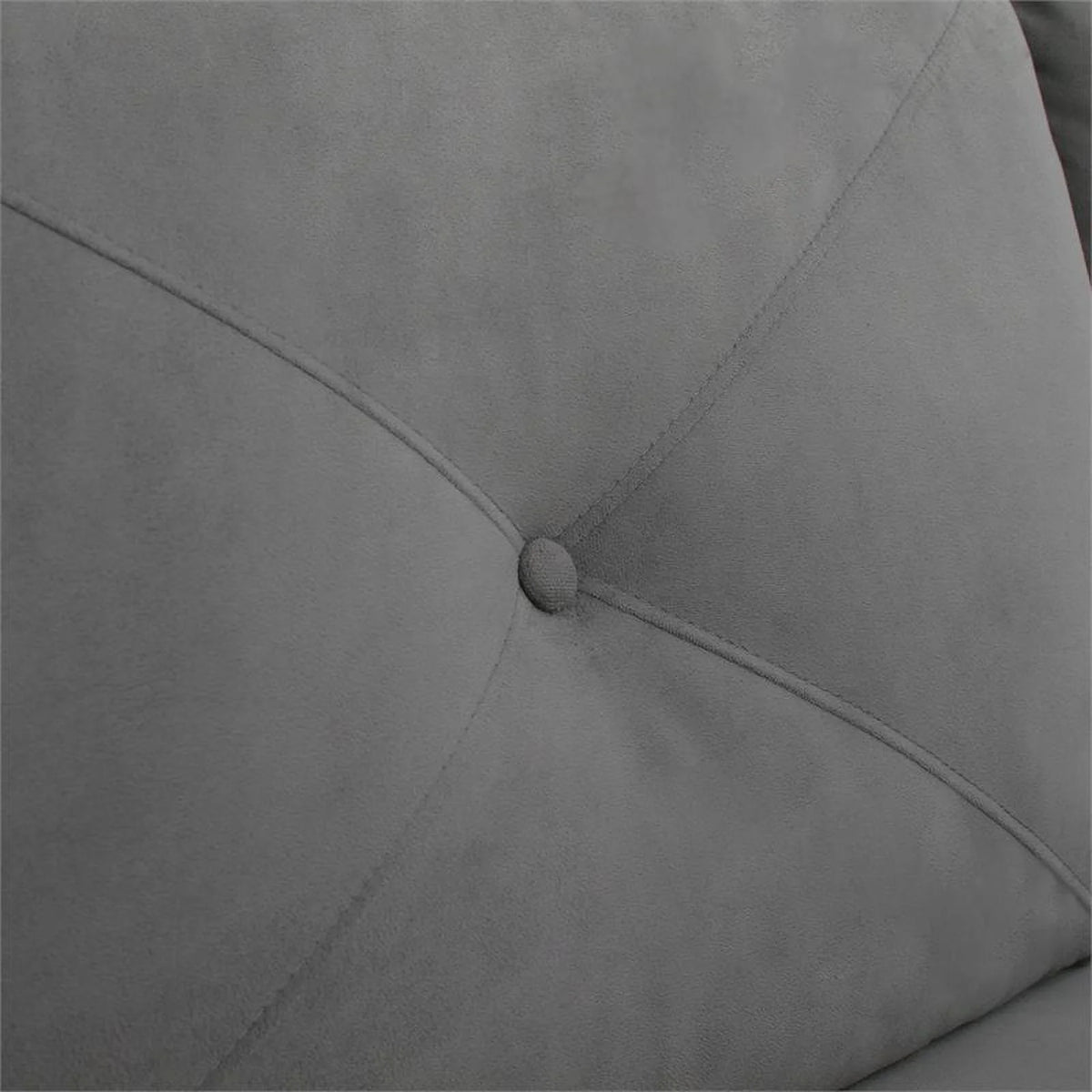 Gray Sectional with Rolled Arms Q9035
