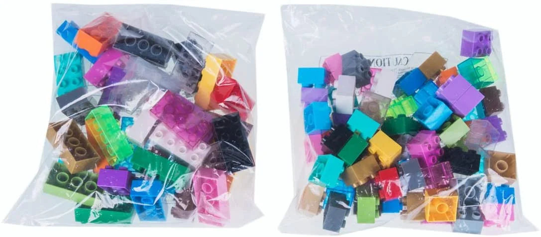 108 Pieces Building Brick Set with Big Pegs Q8284