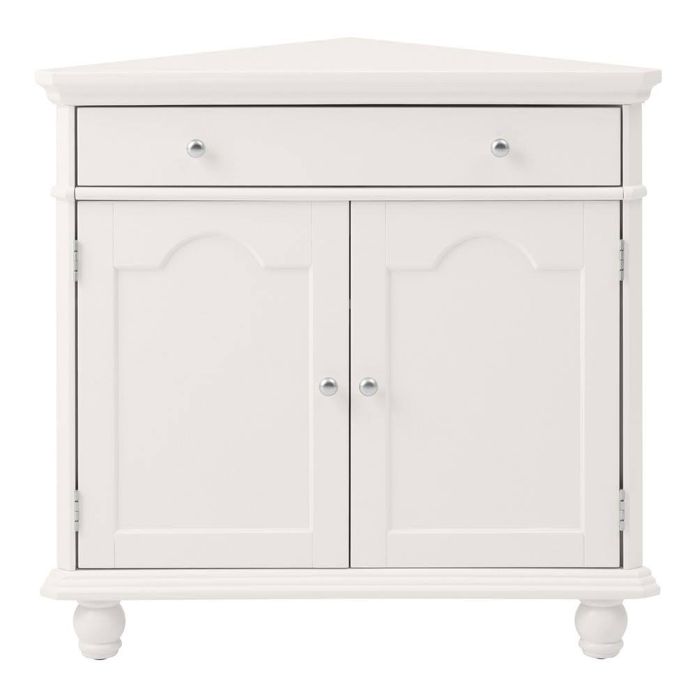 Ivory Corner Cabinet R110299