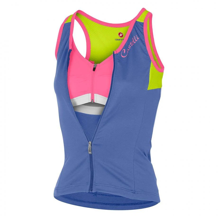 Dark Steel Blue/Winter Sky Cycling Top G406171