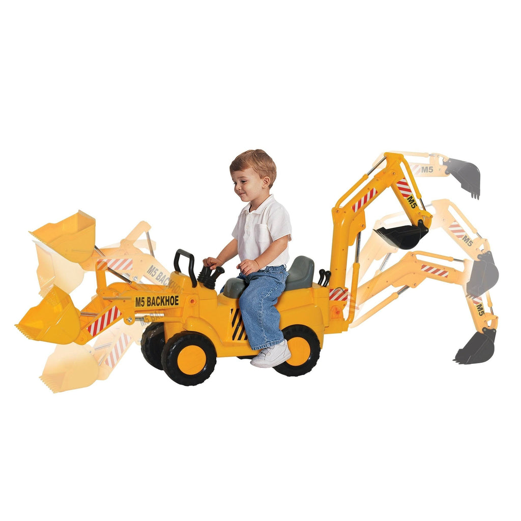 Front End Loader & Backhoe Ride-On X7308