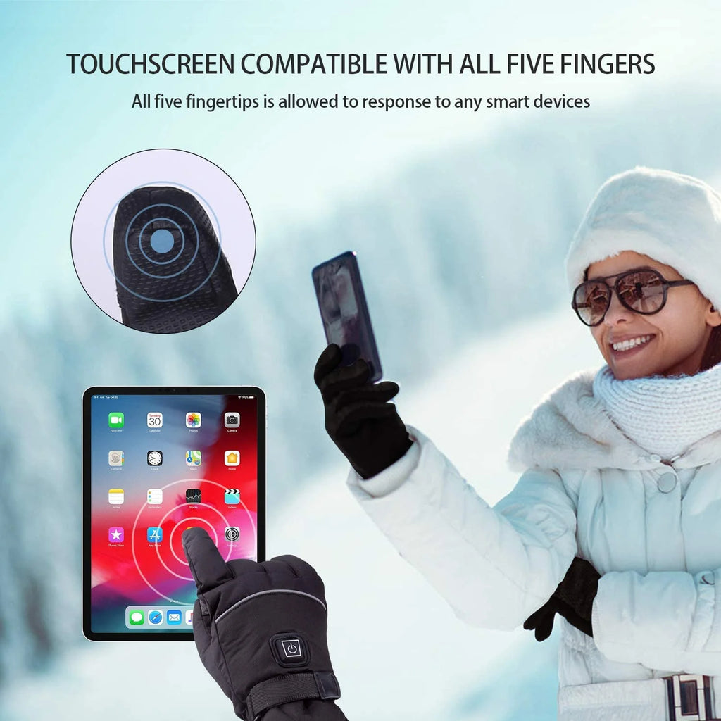 Rechargeable Battery Heated Winter Gloves G2947