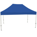10 x 15 ft. White Instant Pop Up Tent with Blue Cover A1873