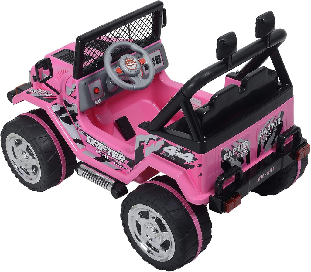 Pink 12V Kids Ride On Electric Car A3543