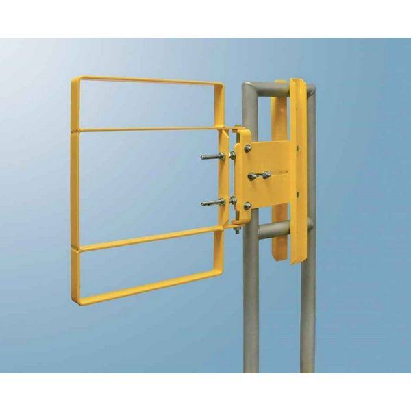 Carbon Steel Safety Yellow Enamel Self-Closing Safety Gate J8444