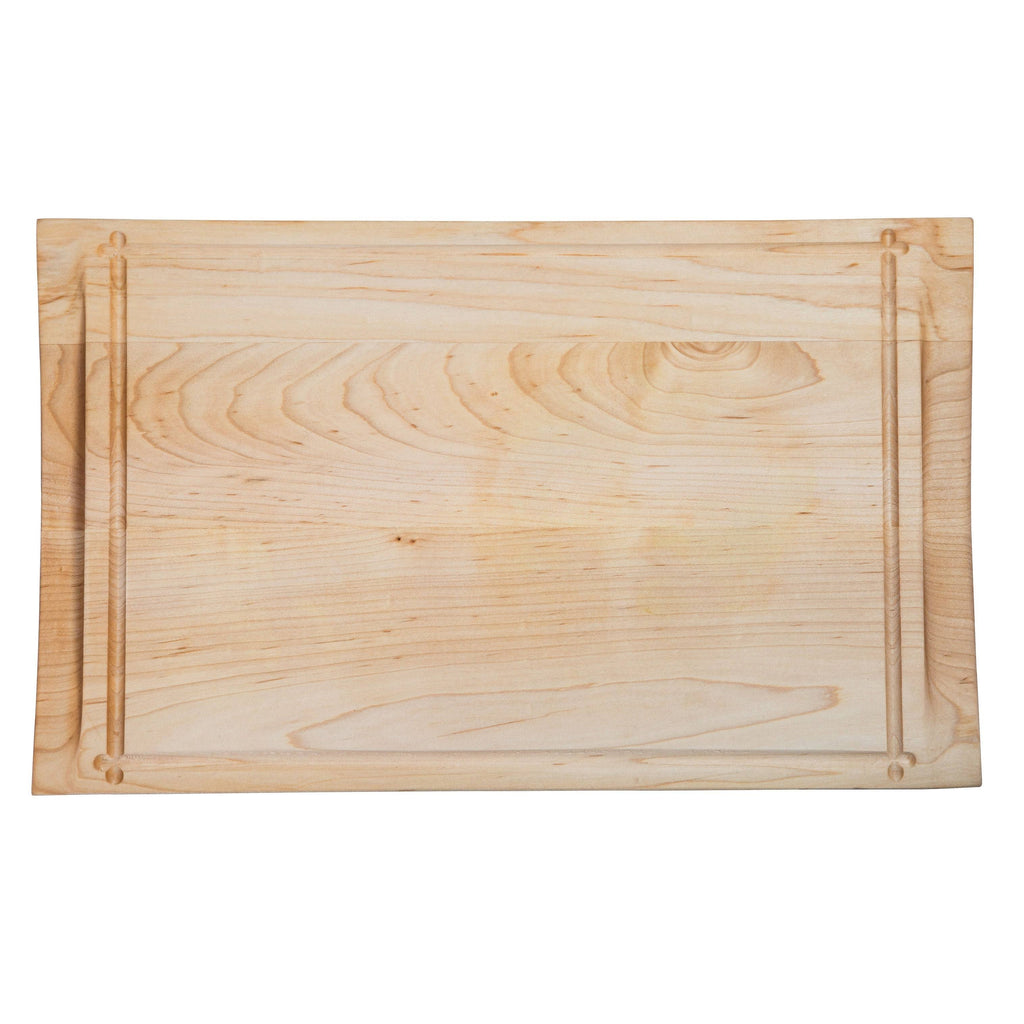 Maple Rectangle Reversible Carving Board 18 x 11 x 1.25 Inches E51137