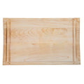 Maple Rectangle Reversible Carving Board 18 x 11 x 1.25 Inches E51137