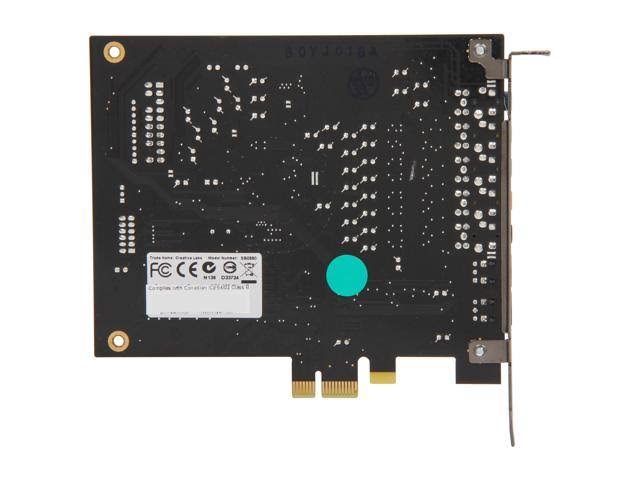 Recertified 7.1 Channels 24-bit 96kHz PCI Express Sound Card B433