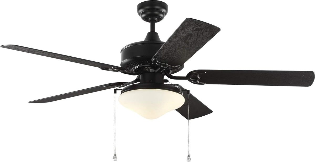 White Outdoor Ceiling Fan with 5 MDF Blades L3831