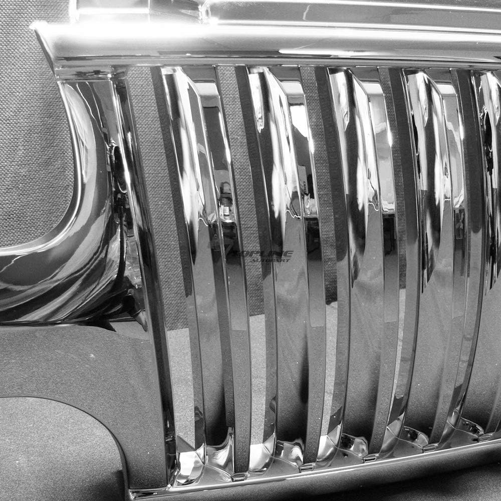 Chrome Front Hood Bumper Grill Grille ABS For Chevy Silverado Tahoe Suburban R5664