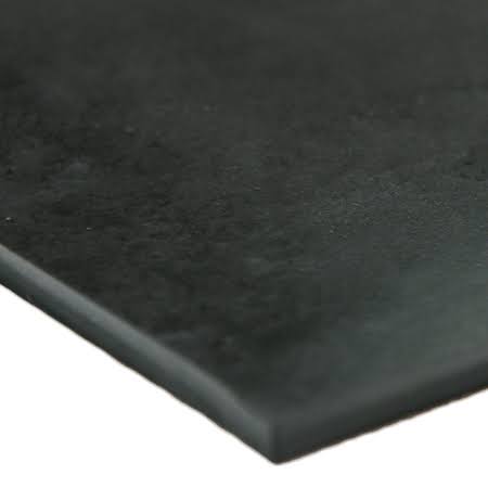 Black 3/4 in. x 36 in. x 72 in. Commercial Grade 60A Rubber Sheet F71512