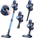 Cordless Stick Vacuum Cleaner with LED Touch Display, 20KPA, 2600mAh Detachable Battery, 4 in 1 Lightweight Rechargeable Handheld I886378