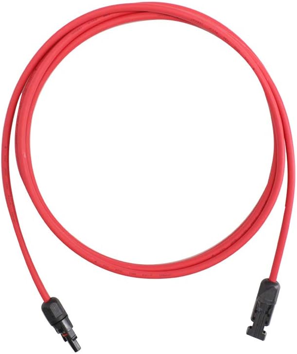 10 AWG 50 Feet Solar Extension Cable with Female and Male Connector C754