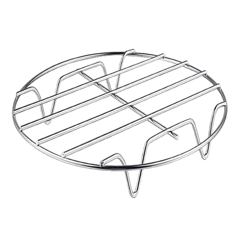 10Pcs Air Fryer Accessory Kit Frying Baking Pan Rack Pizza Tray Metal Holder Bread Bracket Cupcake Mould Set H63513