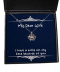 Wife Crown Pendant Necklace M4848