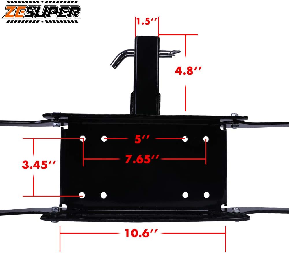 Winch Mounting Plate for 8000 lb.-12000 lb. Winches V5331