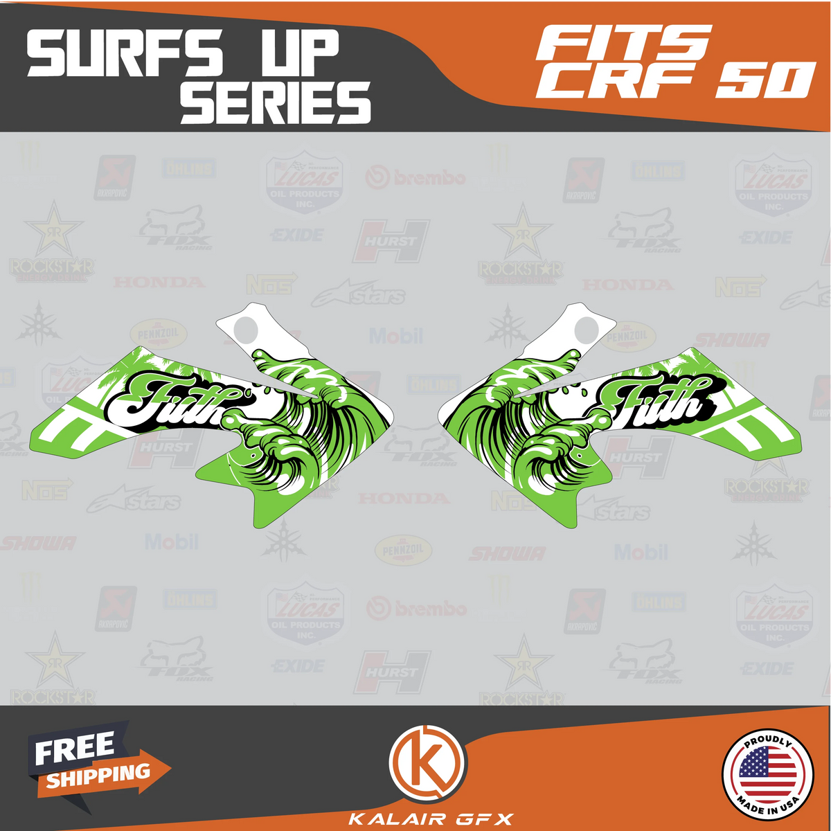 Graphics Kit for Honda CRF50 Z251