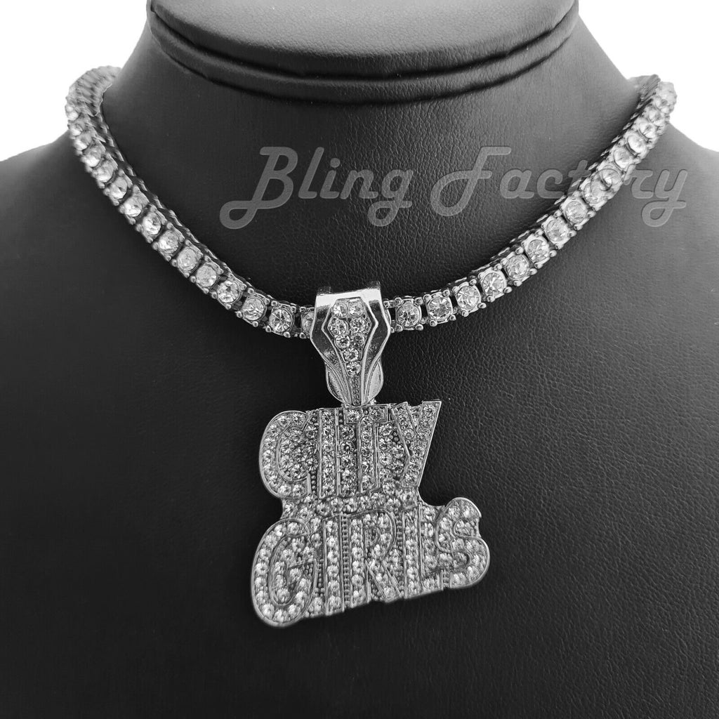 Iced Tennis Chain Necklace Z537