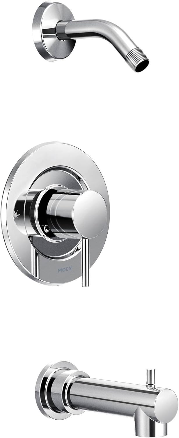 Brushed Nickel Tub and Shower Trim Kit Q8856