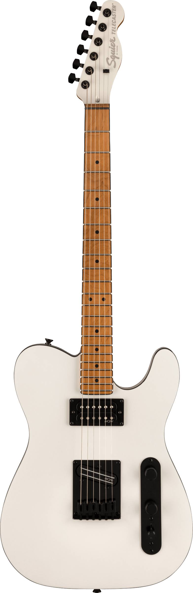 Roasted Maple Pearl White Electric Guitar N5828