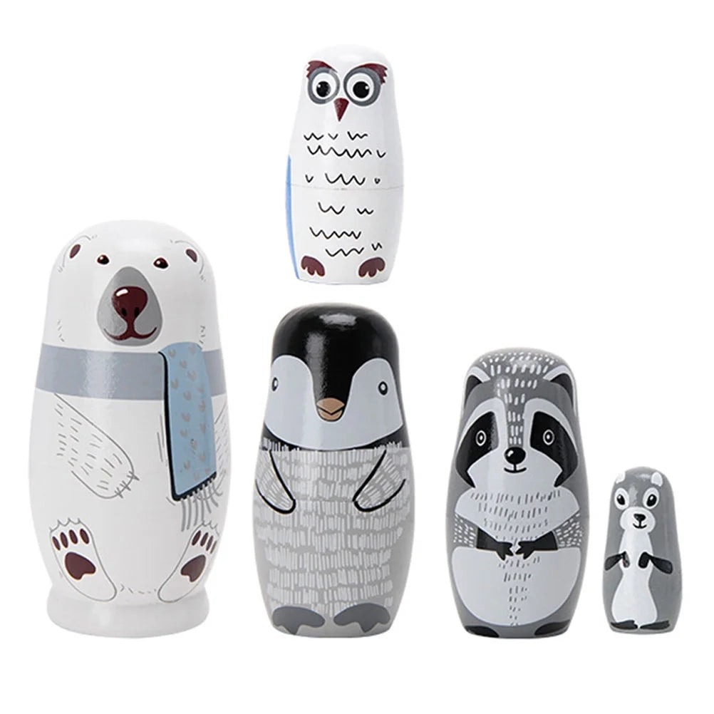 White Hand Drawing Dolls 2 Sets K2066
