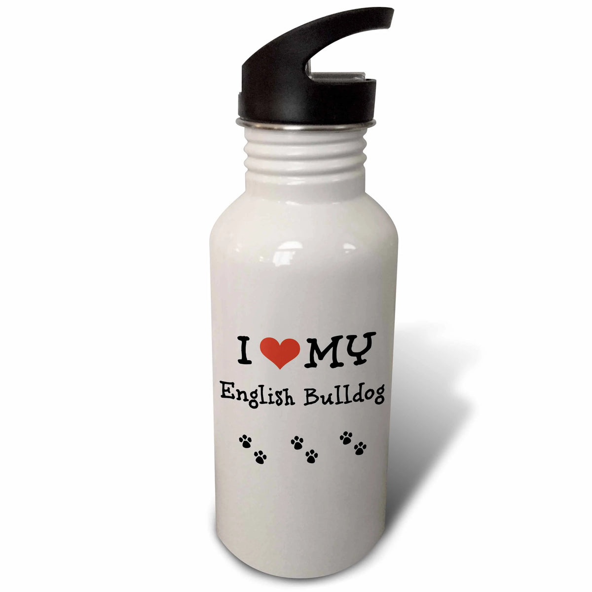 English Bulldog 21 oz Sports Water Bottle R204320