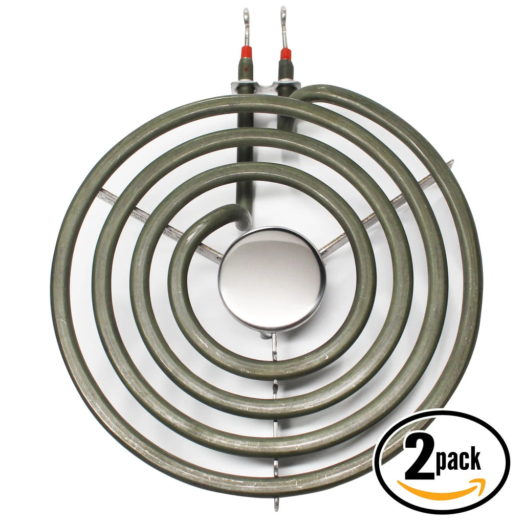 2-Pack 6 inch 4 Turns Surface Burner Element for Range, Stove & Cooktop Z96068