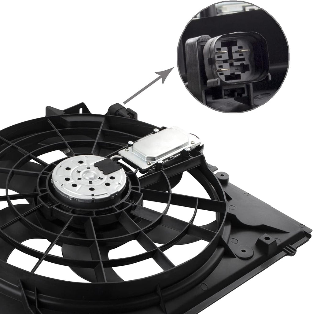 Radiator Cooling Fan Assembly V788