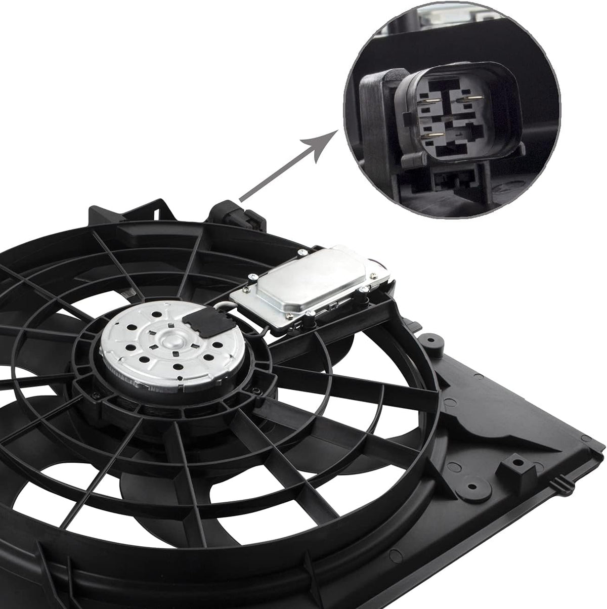 Radiator Cooling Fan Assembly V788