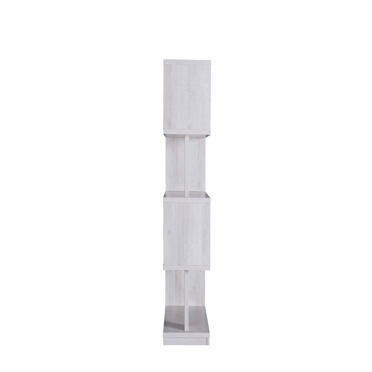 White Oak 4-Tier Bar Cabinet B1103